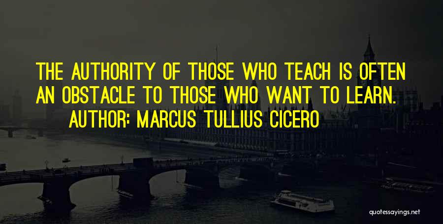 Learning Outside Of School Quotes By Marcus Tullius Cicero