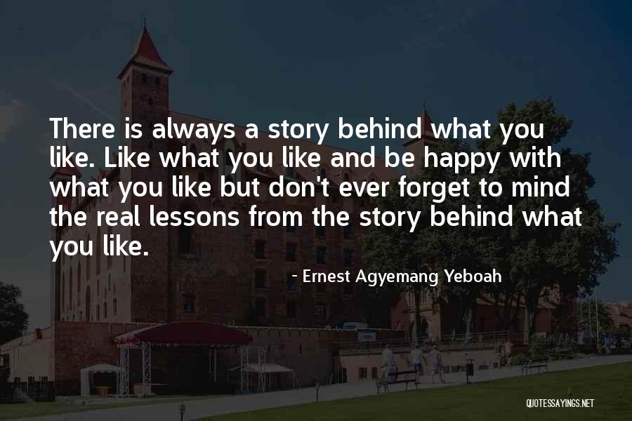 Learning Past Mistakes Quotes By Ernest Agyemang Yeboah