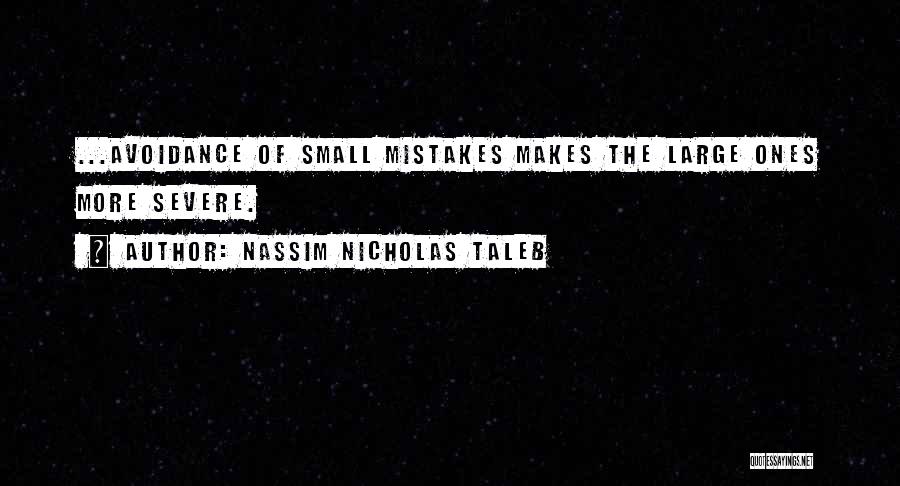 Learning Past Mistakes Quotes By Nassim Nicholas Taleb