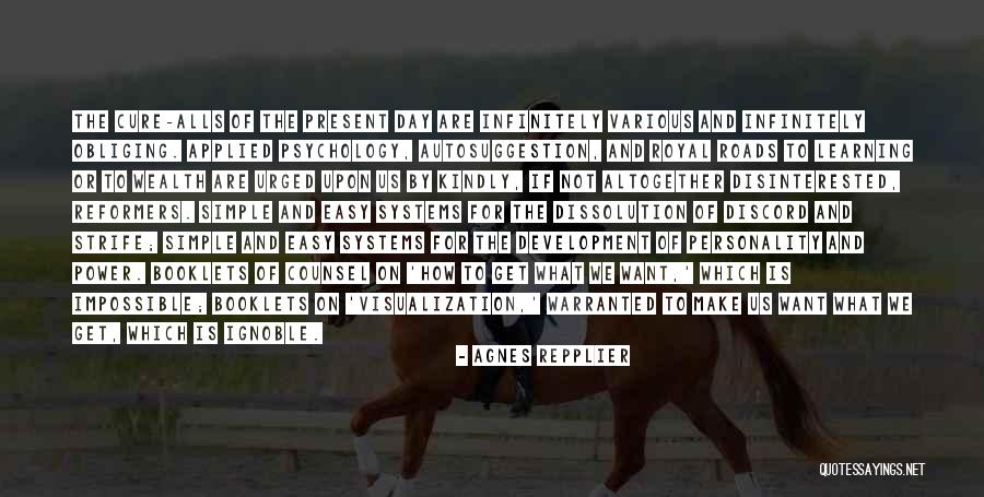 Learning Psychology Quotes By Agnes Repplier Learning Psychology Quotes By Agnes Repplier