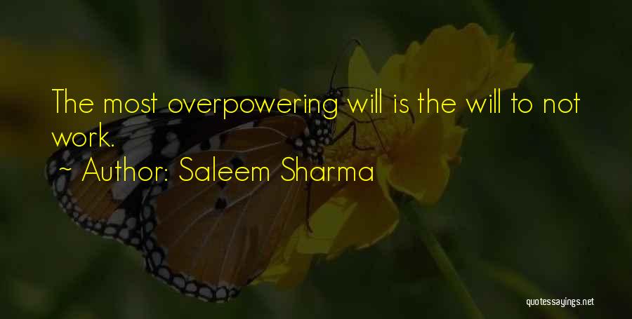 Learning Quotes By Saleem Sharma