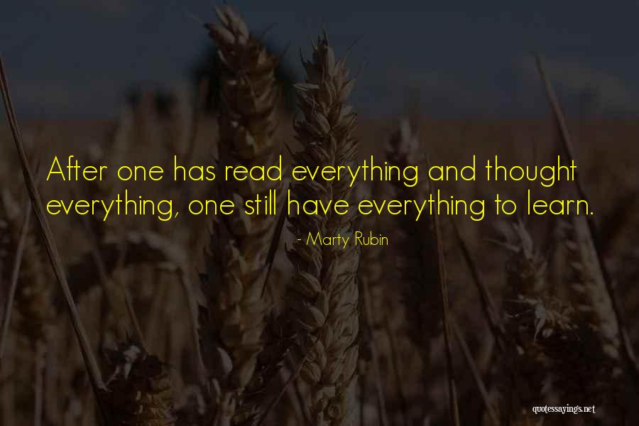 Learning Reading Quotes By Marty Rubin Learning Reading Quotes By Marty Rubin