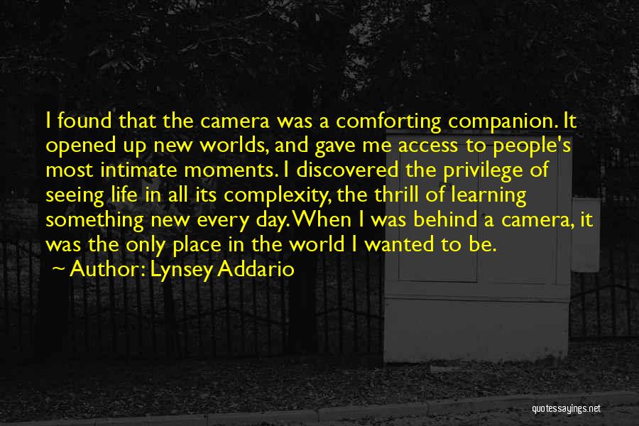 Learning Something New Every Day Quotes By Lynsey Addario