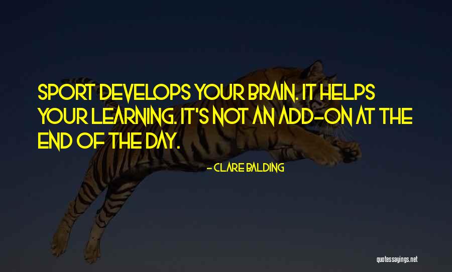Learning Sports Quotes By Clare Balding Learning Sports Quotes By Clare Balding
