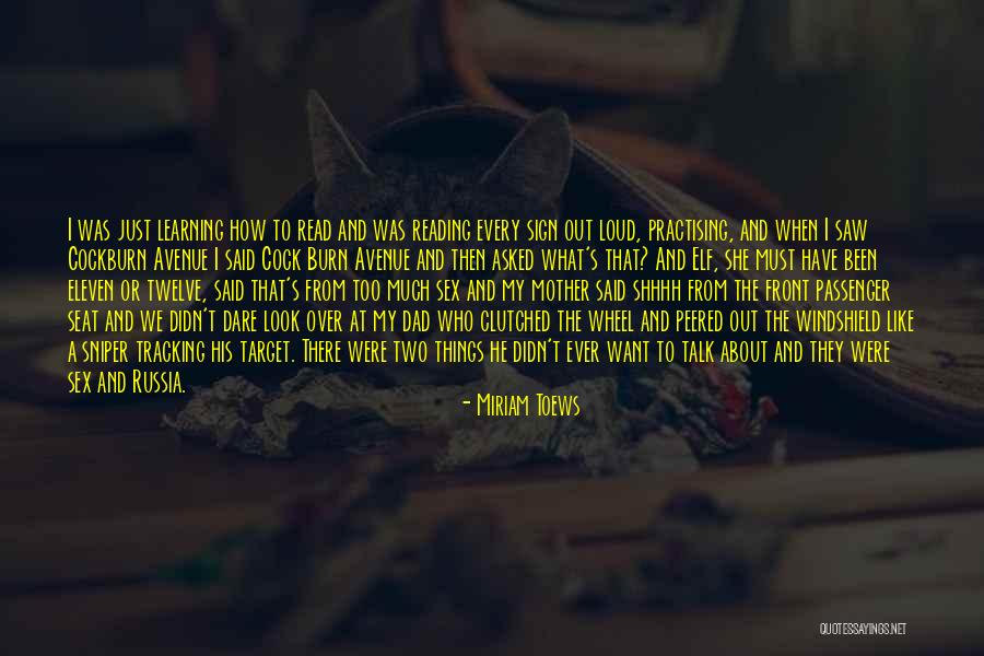 Learning Target Quotes By Miriam Toews Learning Target Quotes By Miriam Toews