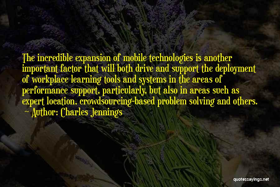 Learning Technology Quotes By Charles Jennings