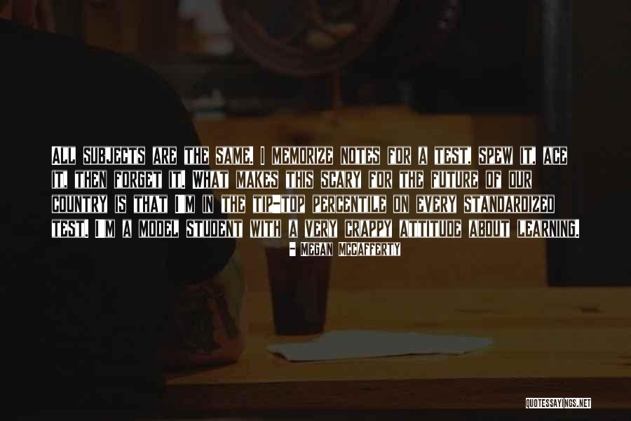 Learning Test Quotes By Megan McCafferty Learning Test Quotes By Megan McCafferty