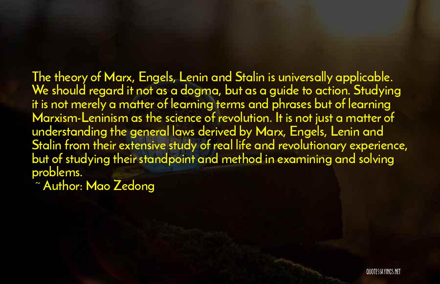 Learning The Law Quotes By Mao Zedong