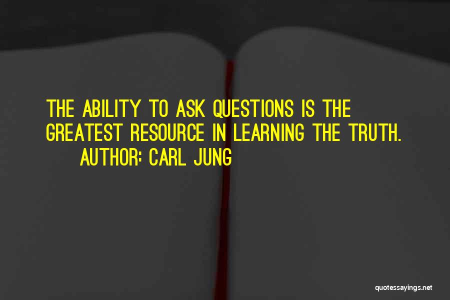 Learning The Truth Quotes By Carl Jung