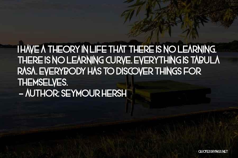 Learning Theory Quotes By Seymour Hersh