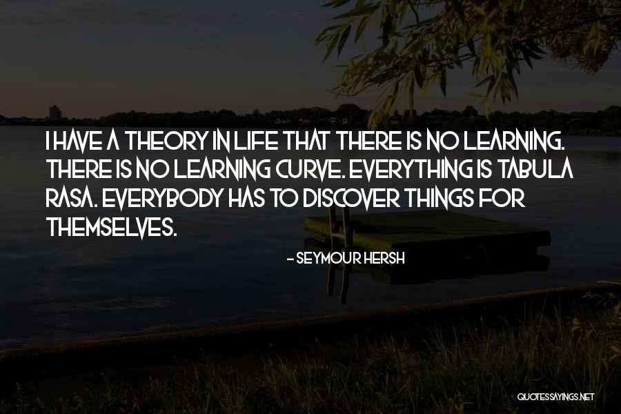 Learning Theory Quotes By Seymour Hersh