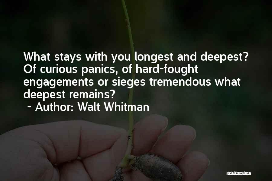 Learning Things The Hard Way Quotes By Walt Whitman