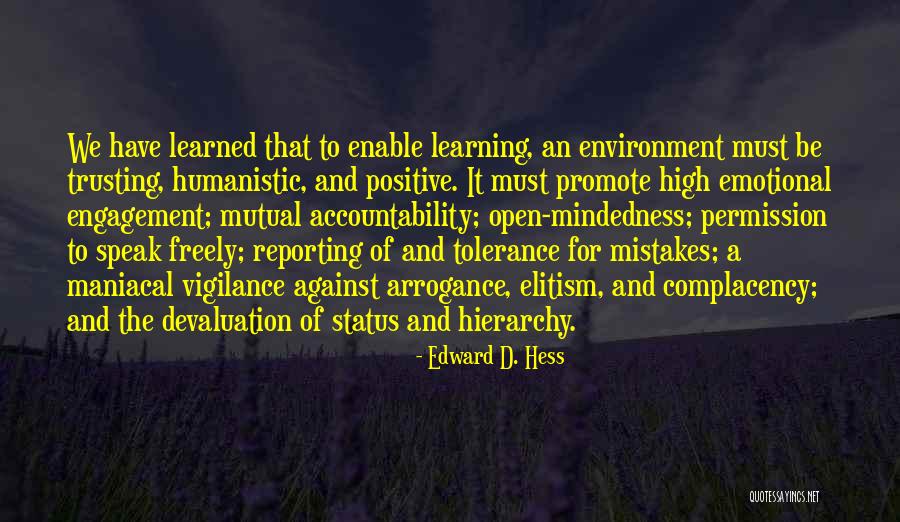Learning To Open Up Quotes By Edward D. Hess Learning To Open Up Quotes By Edward D. Hess