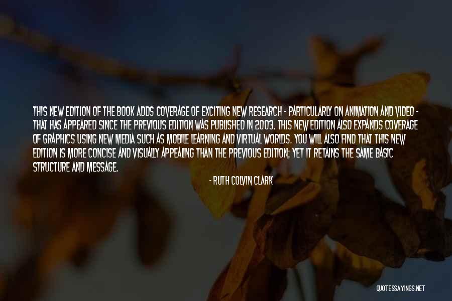 Learning Visually Quotes By Ruth Colvin Clark Learning Visually Quotes By Ruth Colvin Clark