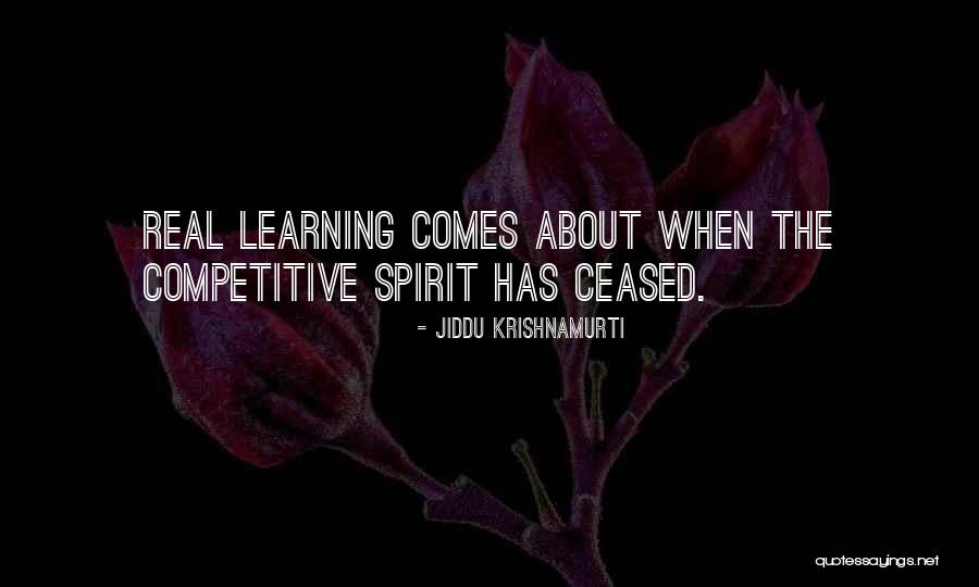 Learning While Teaching Quotes By Jiddu Krishnamurti