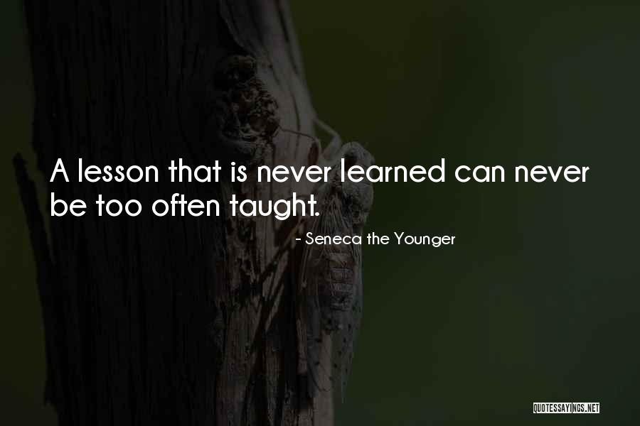 Learning While Teaching Quotes By Seneca The Younger