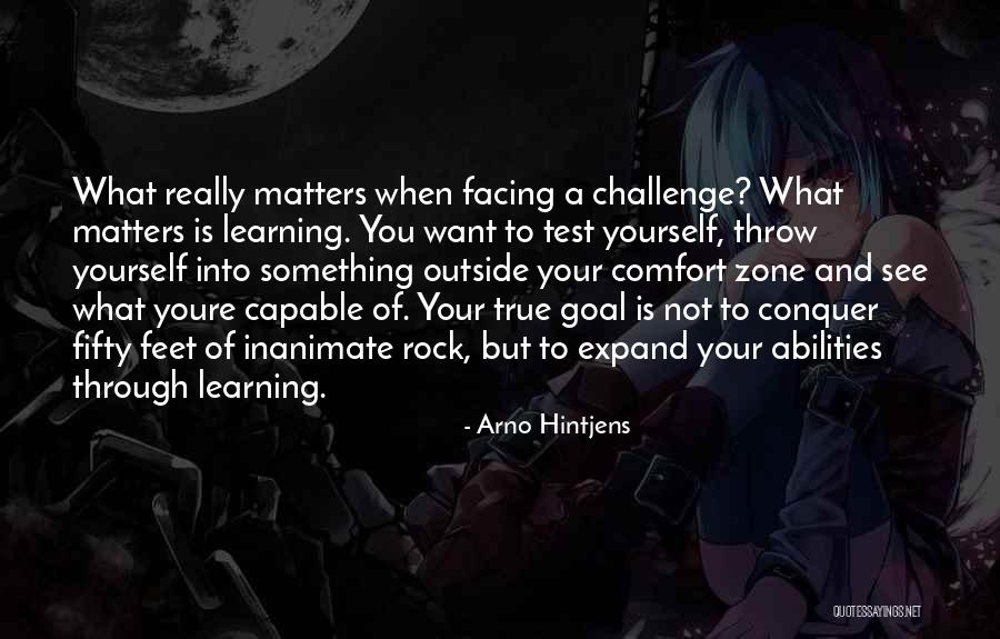 Learning Who Matters Quotes By Arno Hintjens