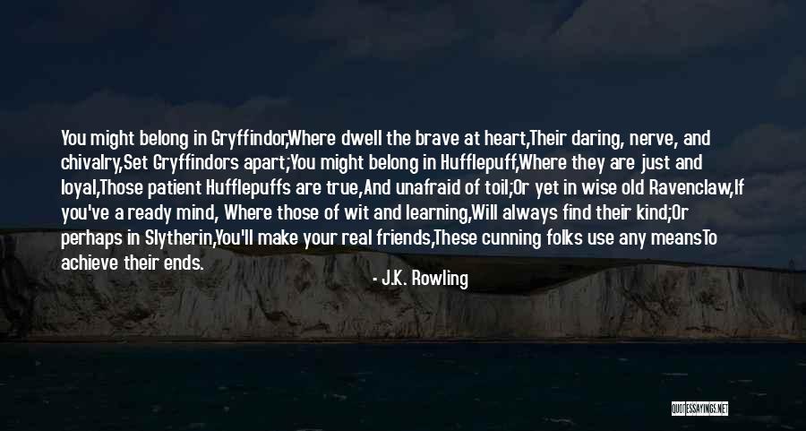 Learning Who True Friends Are Quotes By J.K. Rowling Learning Who True Friends Are Quotes By J.K. Rowling