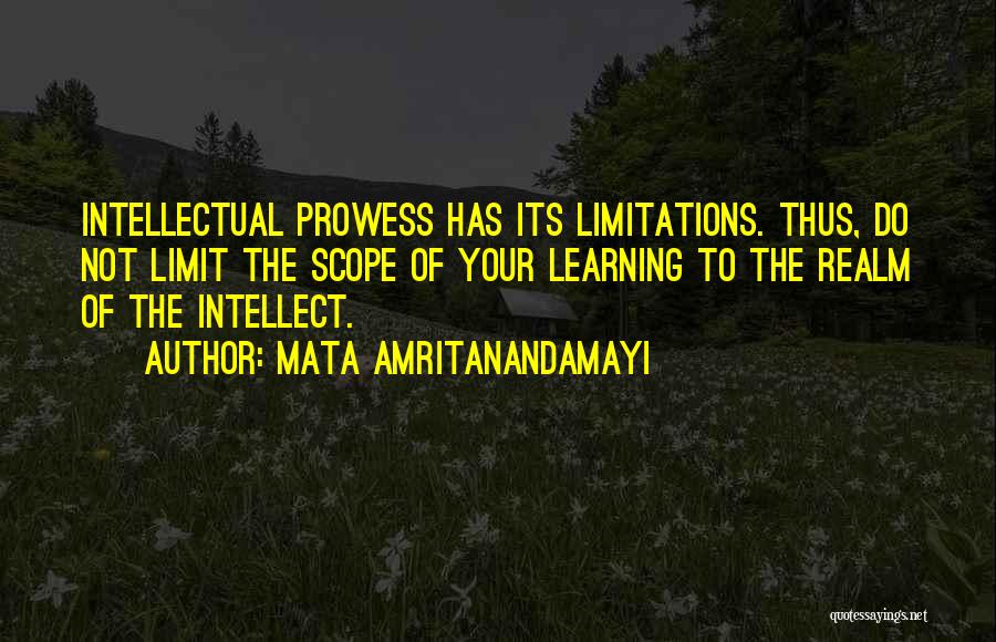 Learning Without Limits Quotes By Mata Amritanandamayi
