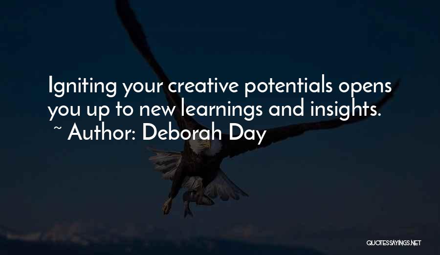 Learnings Quotes By Deborah Day