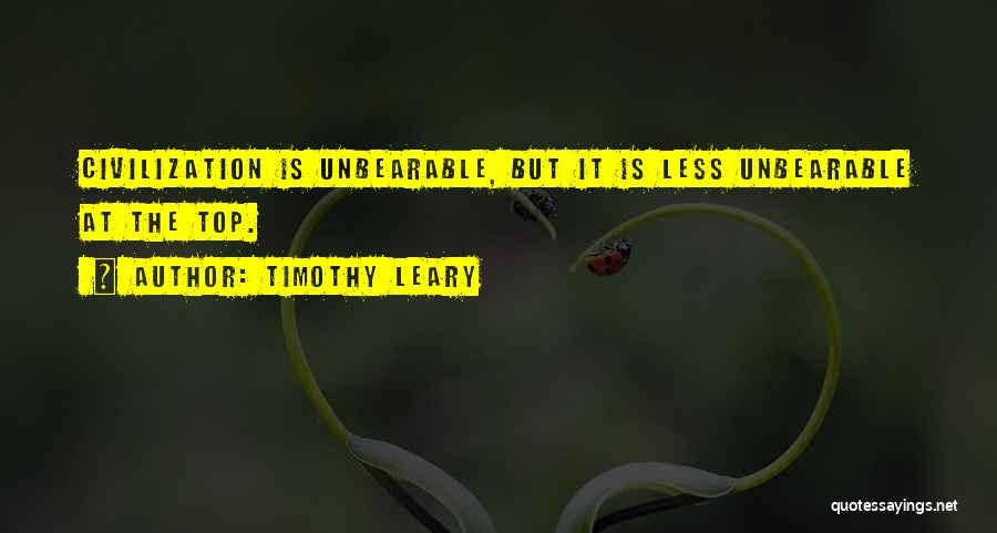 Leary Timothy Quotes By Timothy Leary