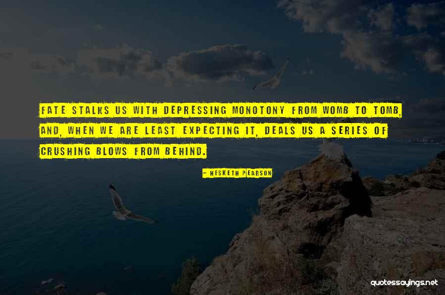 Least Expecting Quotes By Hesketh Pearson Least Expecting Quotes By Hesketh Pearson