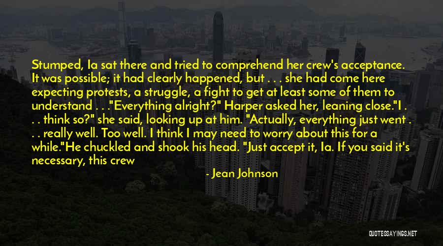 Least Expecting Quotes By Jean Johnson