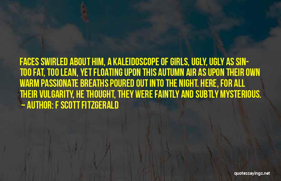 Least Favorite Quotes By F Scott Fitzgerald