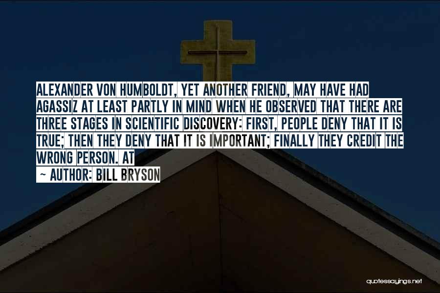 Least Important Friend Quotes By Bill Bryson