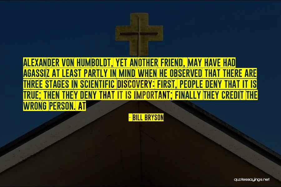 Least Important Person Quotes By Bill Bryson