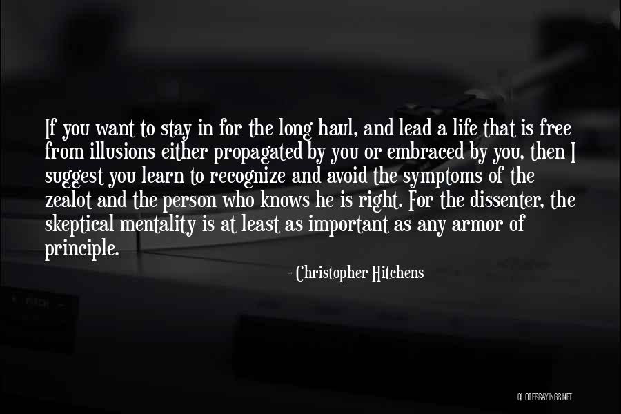 Least Important Person Quotes By Christopher Hitchens