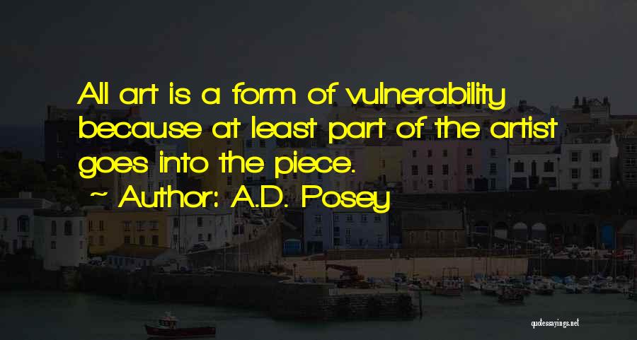 Least Inspirational Quotes By A.D. Posey