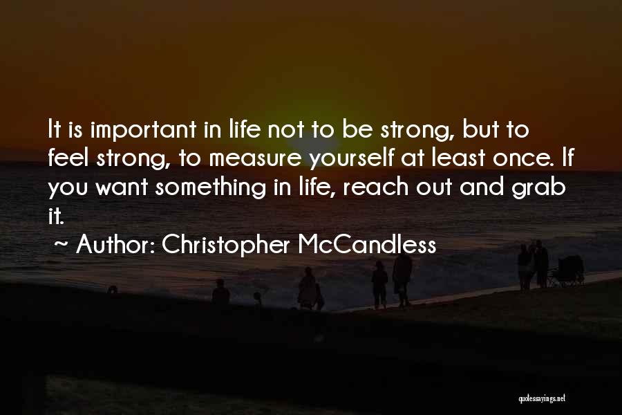 Least Inspirational Quotes By Christopher McCandless