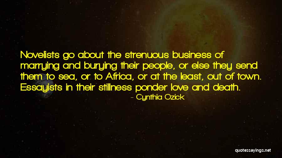 Least Love Quotes By Cynthia Ozick Least Love Quotes By Cynthia Ozick