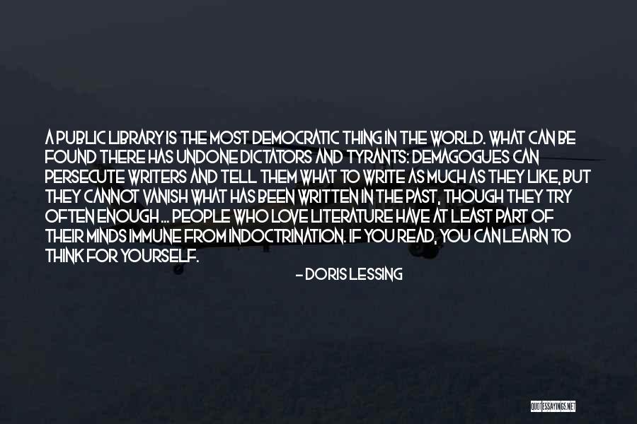 Least Love Quotes By Doris Lessing