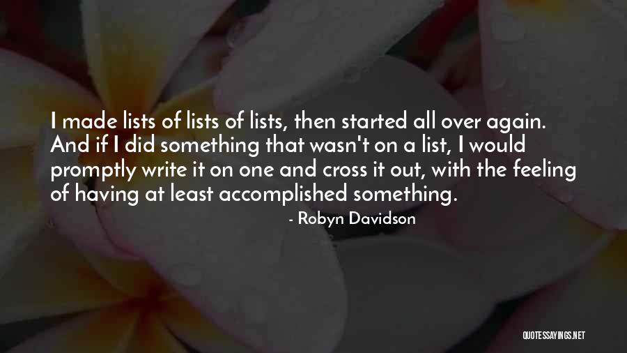 Least Quotes By Robyn Davidson Least Quotes By Robyn Davidson