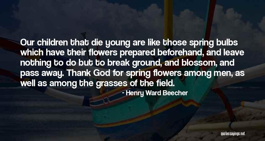 Leave It On The Field Quotes By Henry Ward Beecher