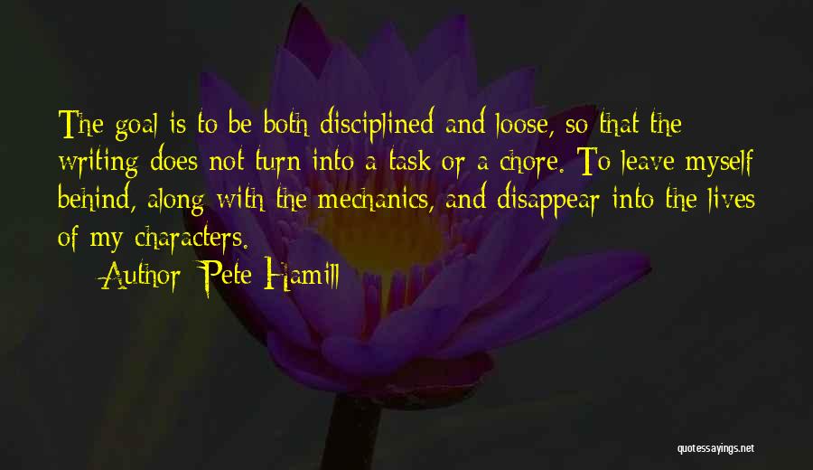 Leave Myself Behind Quotes By Pete Hamill