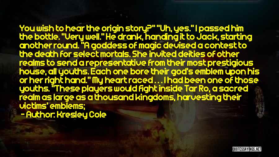 Leave On God's Hand Quotes By Kresley Cole