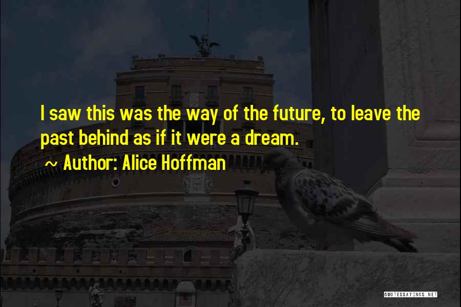 Leave Past Behind Quotes By Alice Hoffman