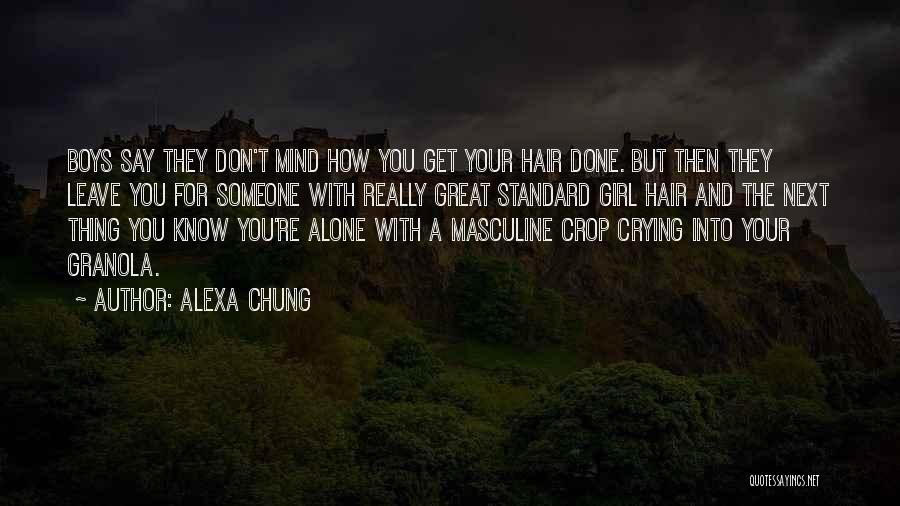 Leave Us Alone Relationship Quotes By Alexa Chung