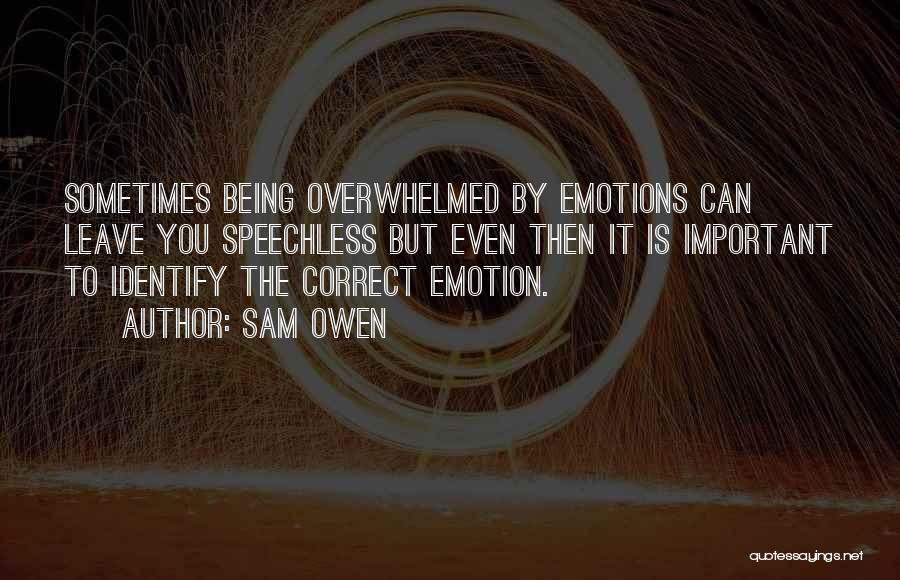 Leave You Speechless Quotes By Sam Owen