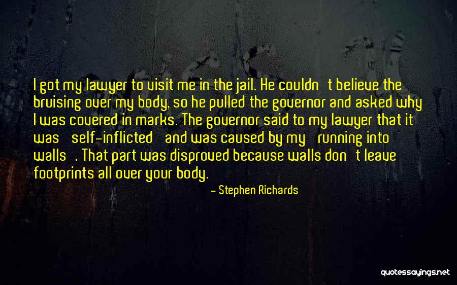 Leave Your Footprints Quotes By Stephen Richards