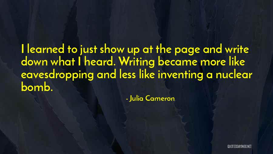 Leavening Ingredients Quotes By Julia Cameron Leavening Ingredients Quotes By Julia Cameron