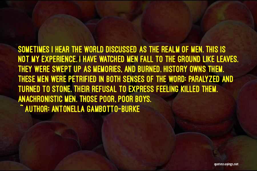 Leaves And Fall Quotes By Antonella Gambotto-Burke