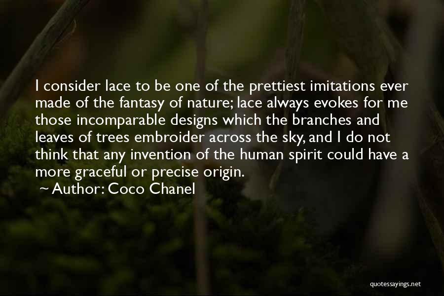 Leaves And Nature Quotes By Coco Chanel