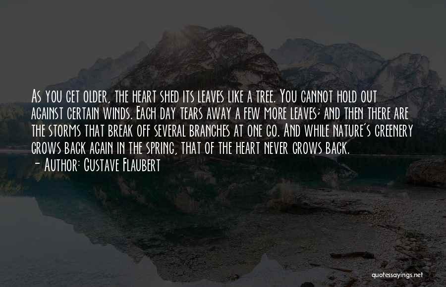 Leaves And Nature Quotes By Gustave Flaubert