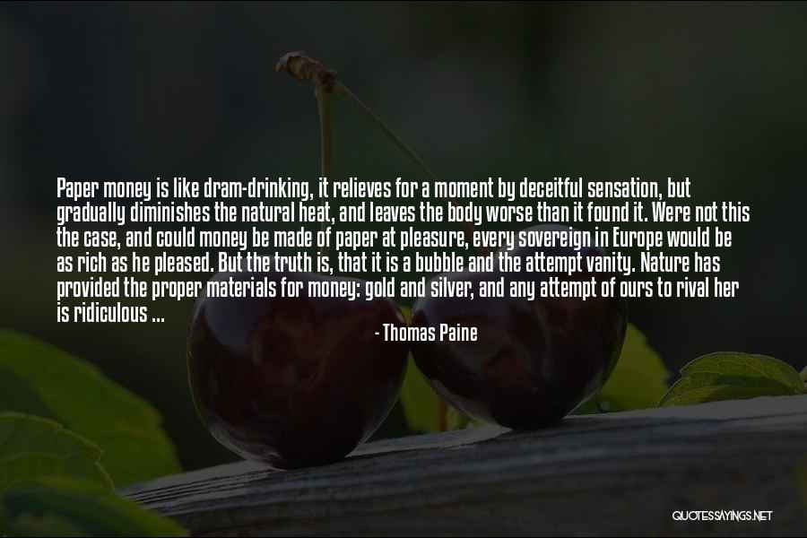 Leaves And Quotes By Thomas Paine