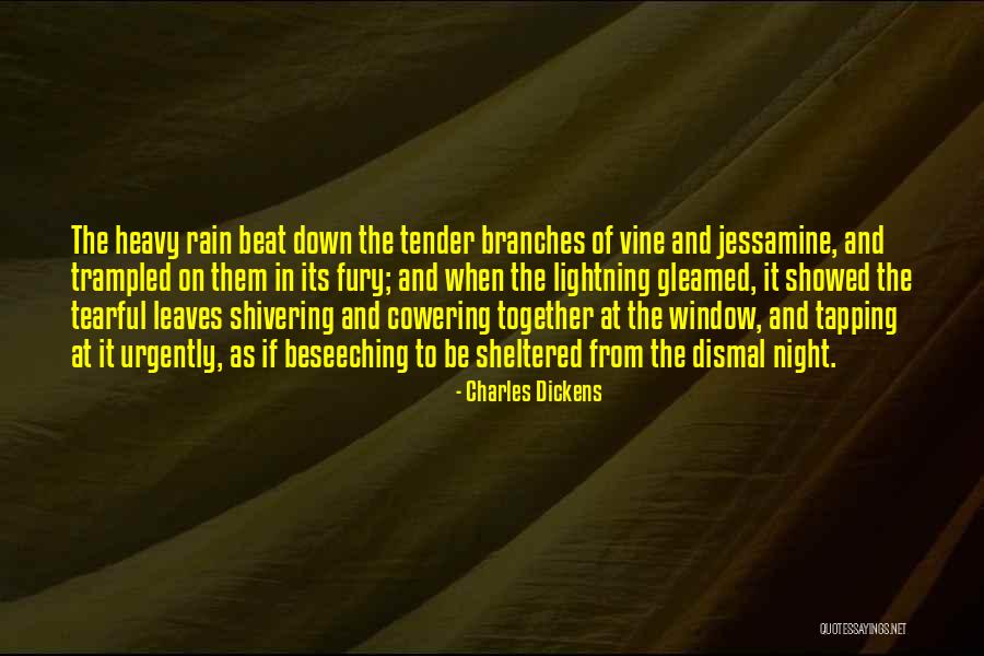 Leaves And Rain Quotes By Charles Dickens