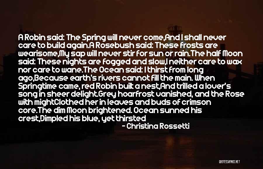 Leaves And Rain Quotes By Christina Rossetti